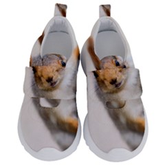 Curious Squirrel Velcro Strap Shoes by FunnyCow