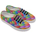 Colorful textured shapes pattern                                Women s Classic Low Top Sneakers View3