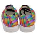 Colorful textured shapes pattern                                Women s Classic Low Top Sneakers View4