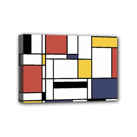 Abstract Art Of Avant Garde Mini Canvas 6  X 4  by FunnyCow