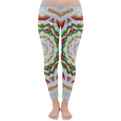 Fauna In Bohemian Midsummer Style Classic Winter Leggings by pepitasart