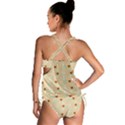 Beige Heart Cherries Tankini Set View2