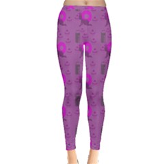 Punk Baby Violet Inside Out Leggings by snowwhitegirl