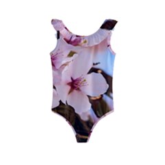 Three Sakura Flowers Kids  Frill Swimsuit by FunnyCow