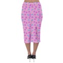 Pink Star Blue Hats Midi Pencil Skirt View2