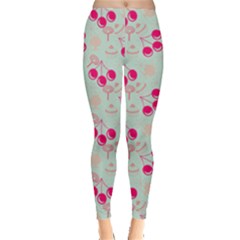 Bubblegum Cherry Leggings  by snowwhitegirl