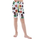 Office Girl Pattern Kids  Mid Length Swim Shorts View1