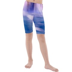 Waterfall Kids  Mid Length Swim Shorts by snowwhitegirl