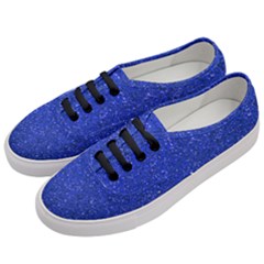 Blue Glitter Women s Classic Low Top Sneakers by snowwhitegirl