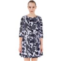 Grey Camo Smock Dress View1
