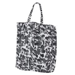 Grey Camo Giant Grocery Tote by snowwhitegirl