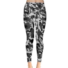 Grey Camo Inside Out Leggings by snowwhitegirl