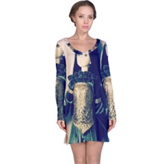 Forest Queen Long Sleeve Nightdress by snowwhitegirl