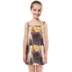 Eating Lunch Kids Summer Sun Dress by snowwhitegirl