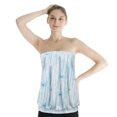 Let It Rain Strapless Top by FunnyCow
