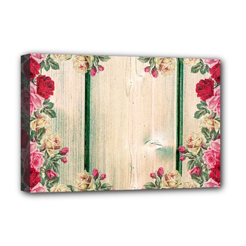 Roses 1944106 960 720 Deluxe Canvas 18  X 12  (stretched) by vintage2030