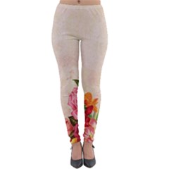 Flower 1646045 1920 Lightweight Velour Leggings by vintage2030