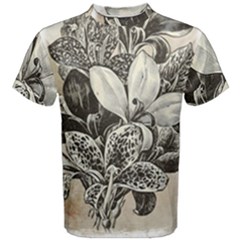 Flowers 1776382 1280 Men s Cotton Tee by vintage2030