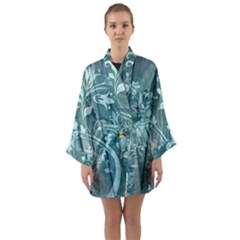 Green Tree Long Sleeve Kimono Robe by vintage2030