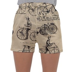 Victorian Bicycles Sleepwear Shorts by vintage2030