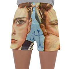 Retro 1480643 960 720 Sleepwear Shorts by vintage2030