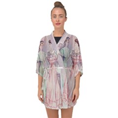 Vintage 1331476 1920 Half Sleeve Chiffon Kimono by vintage2030