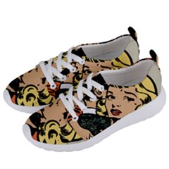 Hugging Retro Couple Women s Lightweight Sports Shoes by vintage2030