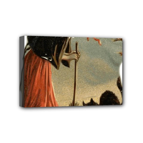 Witch 1461961 1920 Mini Canvas 6  X 4  (stretched) by vintage2030