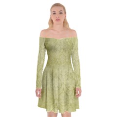Background 1724650 1920 Off Shoulder Skater Dress by vintage2030