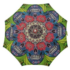 Mexican Skull Straight Umbrellas by alllovelyideas