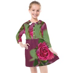 Rose 693152 1920 Kids  Quarter Sleeve Shirt Dress by vintage2030