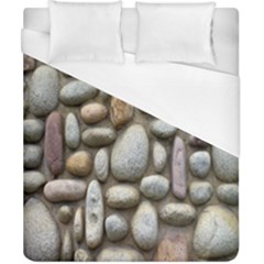 The Stones Facade Wall Building Duvet Cover (california King Size) by Sapixe