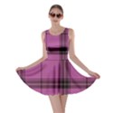 Violet Plaid Skater Dress View1