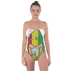 Theconnect Tie Back One Piece Swimsuit by RWTFSWIMWEAR