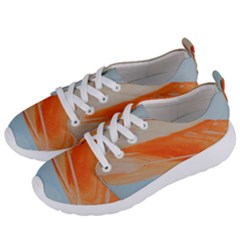 Orange And Blue Women s Lightweight Sports Shoes by WILLBIRDWELL