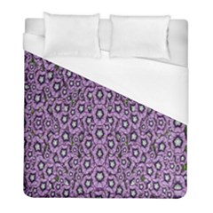 Ornate Forest Of Climbing Flowers Duvet Cover (full/ Double Size) by pepitasart
