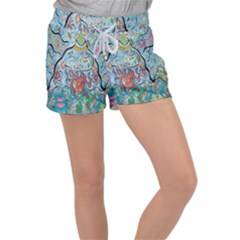 Volcano Submarine Women s Velour Lounge Shorts by chellerayartisans