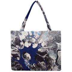 Black And Blue Mini Tote Bag by WILLBIRDWELL