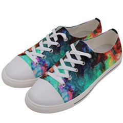 3d Paint                                      Women s Low Top Canvas Sneakers by LalyLauraFLM