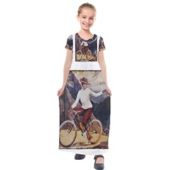 Bicycle 1763235 1280 Kids  Short Sleeve Maxi Dress by vintage2030