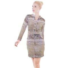 Background 1776456 1280 Button Long Sleeve Dress by vintage2030
