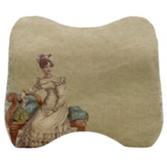 Background 1775324 1920 Velour Head Support Cushion by vintage2030