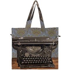 Typewriter Canvas Travel Bag by vintage2030