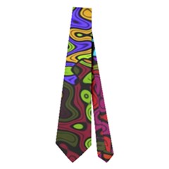 Colorful Waves                                                     Necktie by LalyLauraFLM