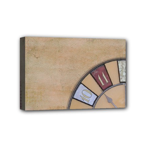 Circle Mini Canvas 6  X 4  (stretched) by vintage2030