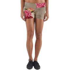 Flower 1646069 1920 Yoga Shorts by vintage2030