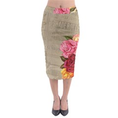 Flower 1646069 1920 Midi Pencil Skirt by vintage2030