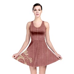 Floral Mauve Reversible Skater Dress by vintage2030