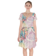 Vintage 1203865 1280 Short Sleeve Bardot Dress by vintage2030