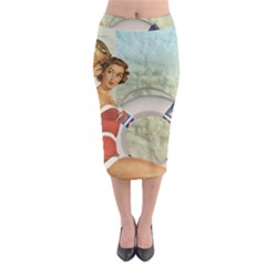 Retro 1135044 1920 Midi Pencil Skirt by vintage2030